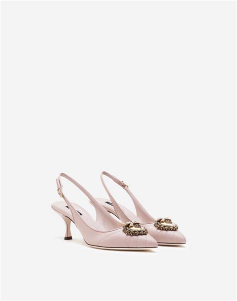 dolce gabbana fuzzy fur pumps pink|dolce and gabbana slingback.